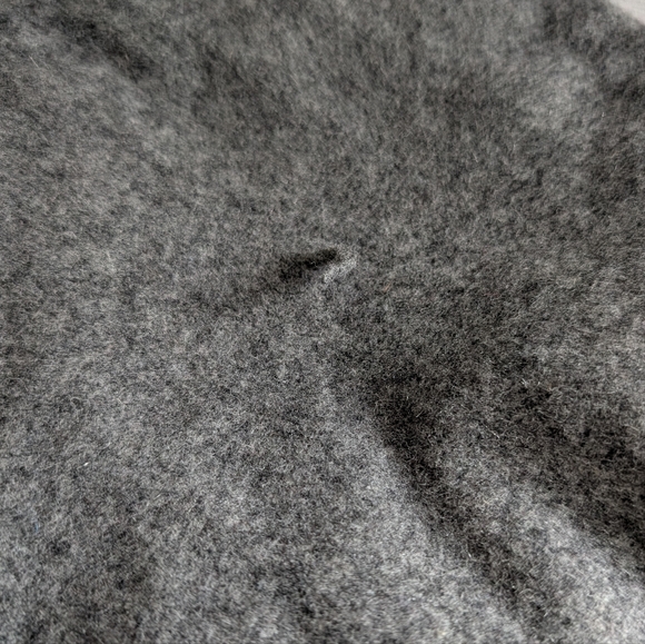 Kangol Vintage 1970s Preppy Chic 100% Wool Dark Grey Beret - Picture 3 of 4